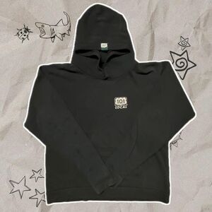Highway 101 Black Hoodie - Small